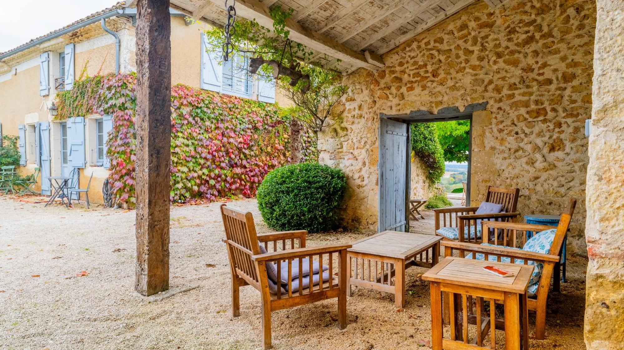 Propriete Le Monneton Acomodação com café da manhã Sainte-Christie Exterior foto
